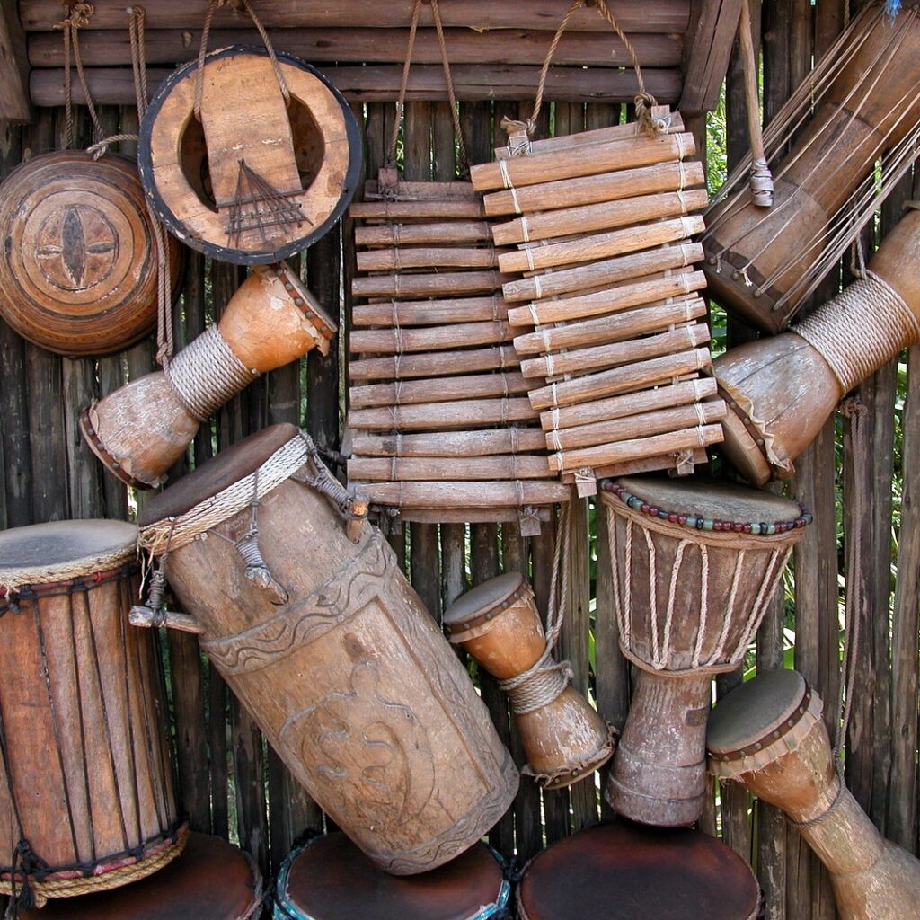 This is African instruments.