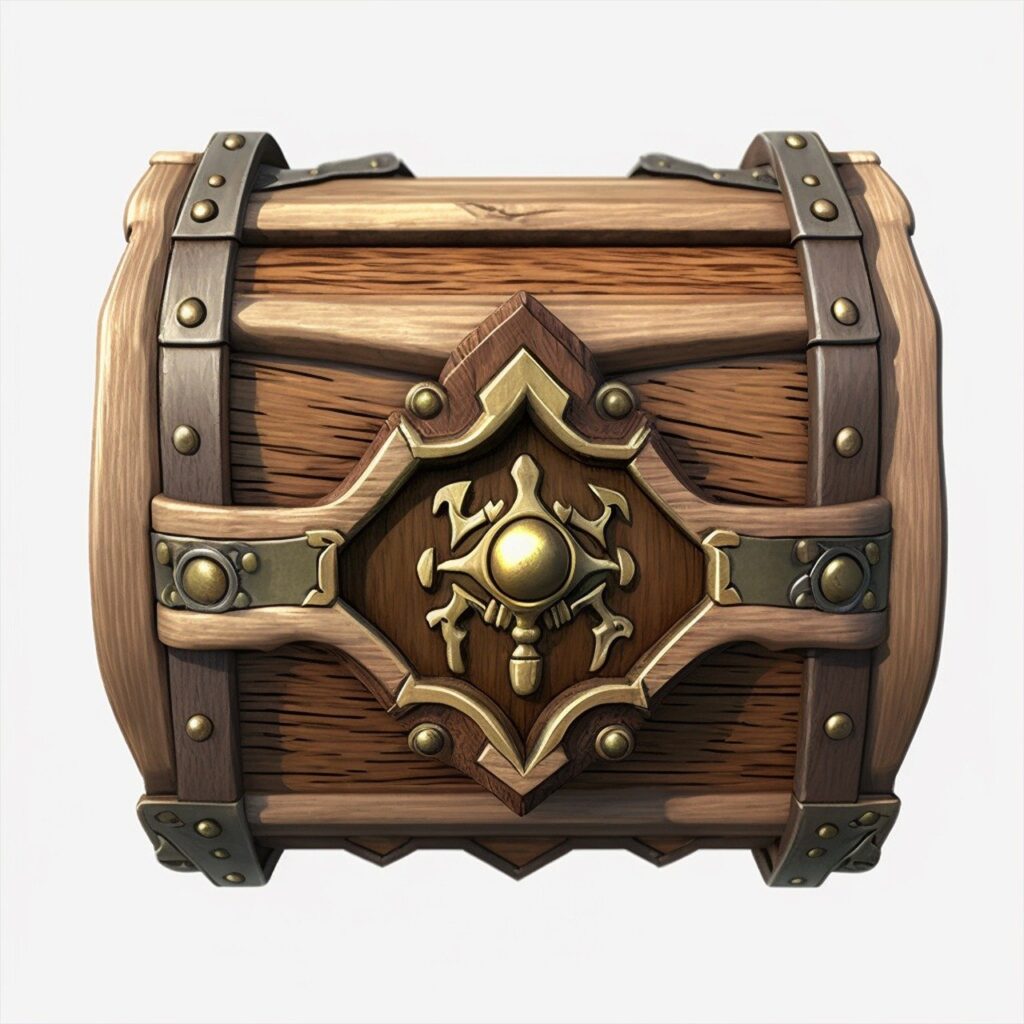 brown loot boxes